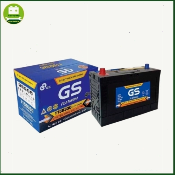 Ắc quy GS MF 115D33C/V dung lượng 70Ah