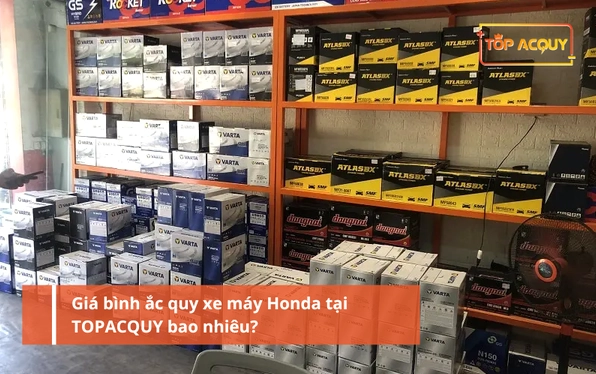 Ắc quy Honda: Hướng dẫn chọn lựa và sử dụng bền bỉ