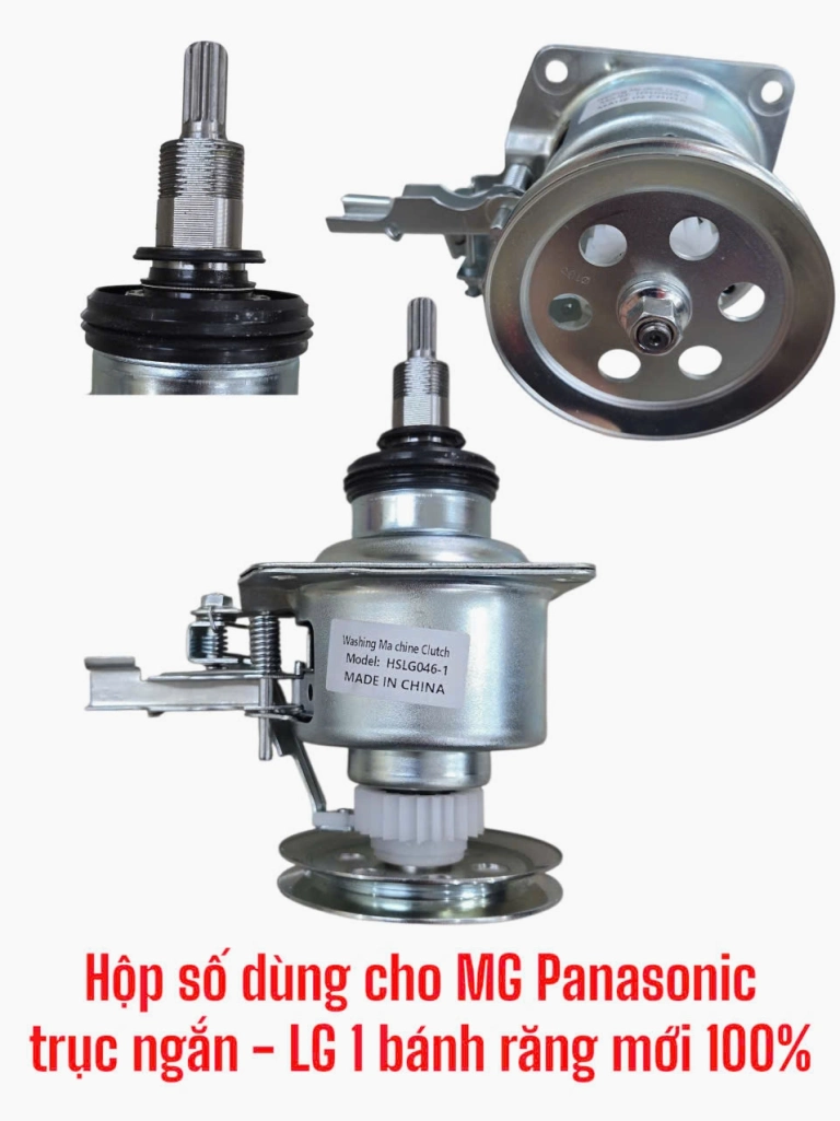 Bánh răng hộp số Panasonic: Giải pháp thay thế tối ưu cho máy giặt