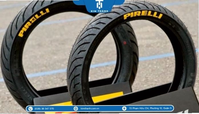 Bánh xe Pirelli thể thao dành cho các dòng xe Yamaha