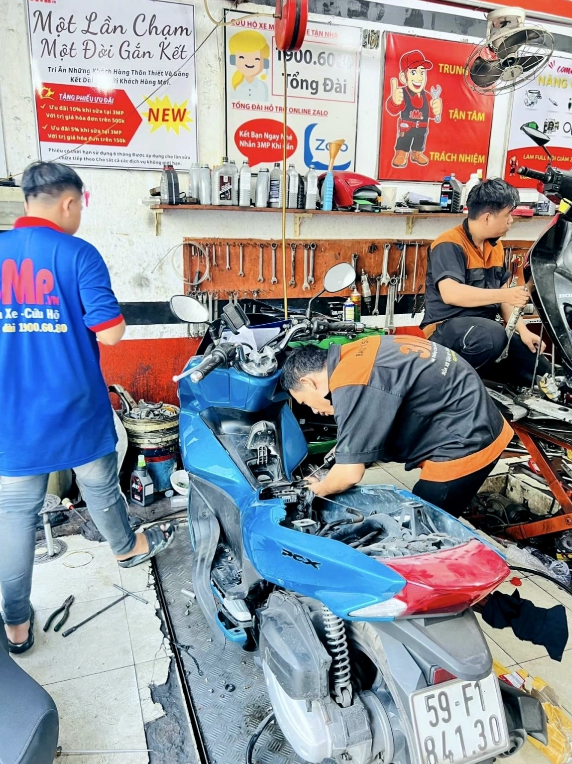 Bảo dưỡng xe Honda tại 3MP
