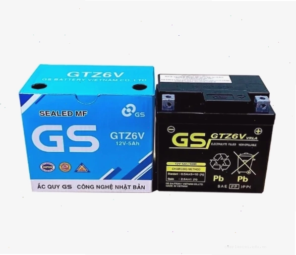 Bình ắc quy GS GTZ6V 12V-5AH
