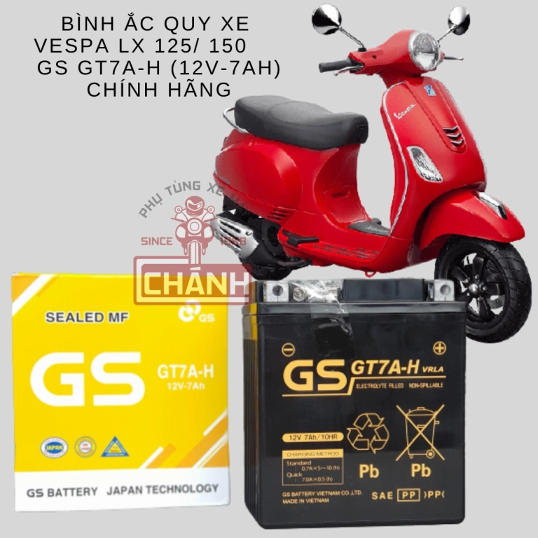 Bình ắc quy Vespa: Hướng dẫn chọn mua và thay thế chuẩn nhất 2026