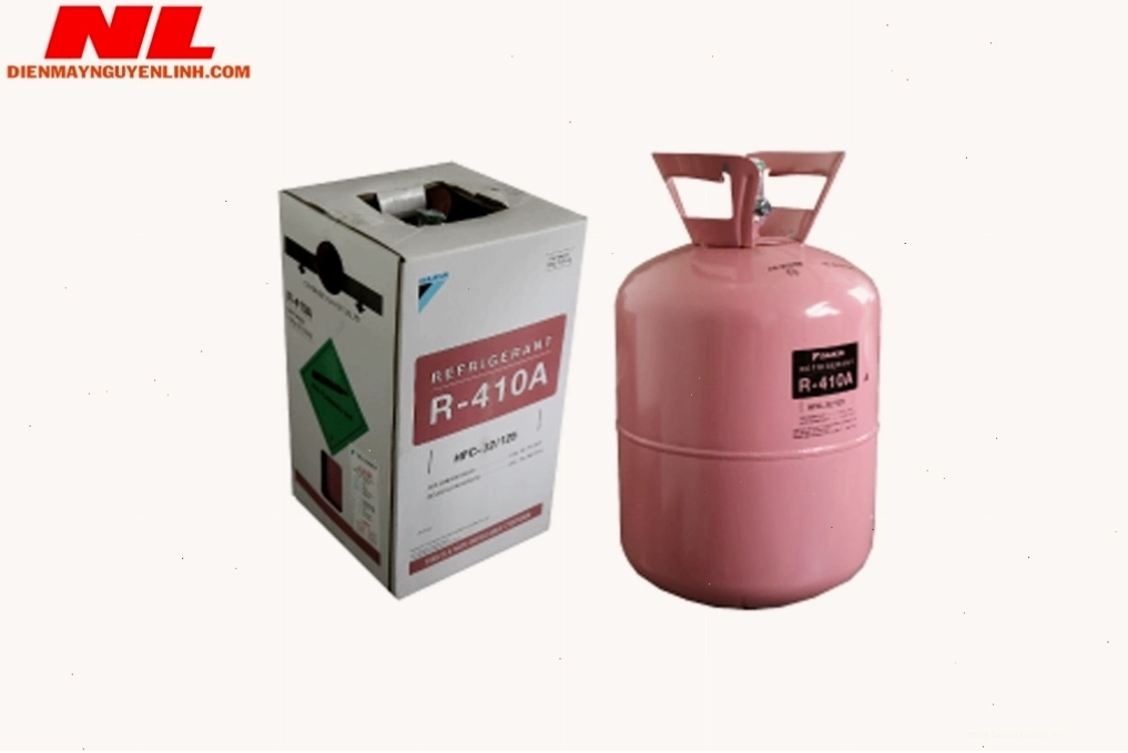 Bình gas lạnh R410A Daikin mới, niêm phong