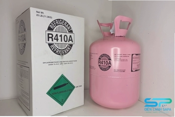 Bình gas R410A chuẩn cho máy lạnh Toshiba