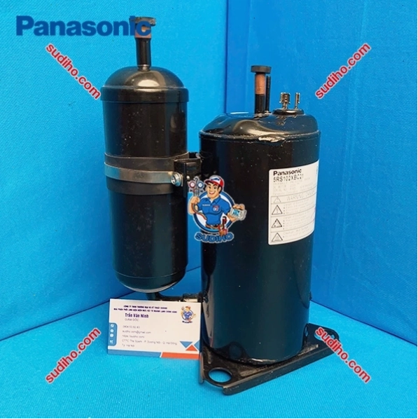 Block máy nén Panasonic Inverter CU-YE12RKH-8 mã 5RS102XBC21