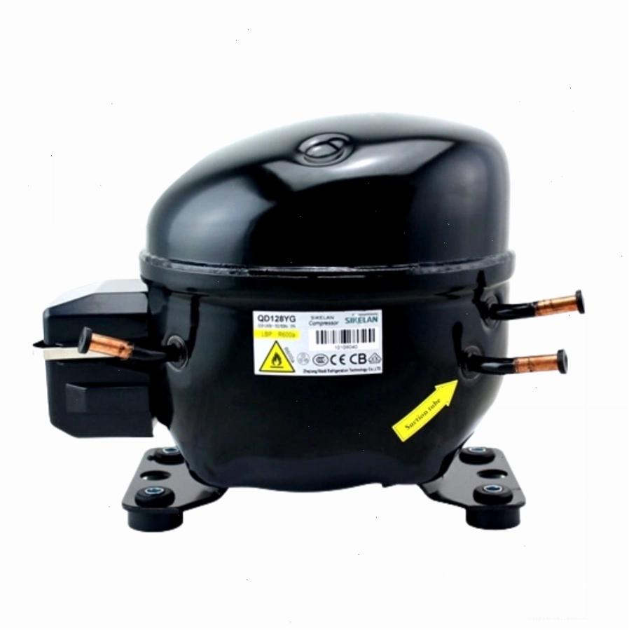 Block máy nén tủ lạnh SIKELAN QD128YG 1/3+ HP
