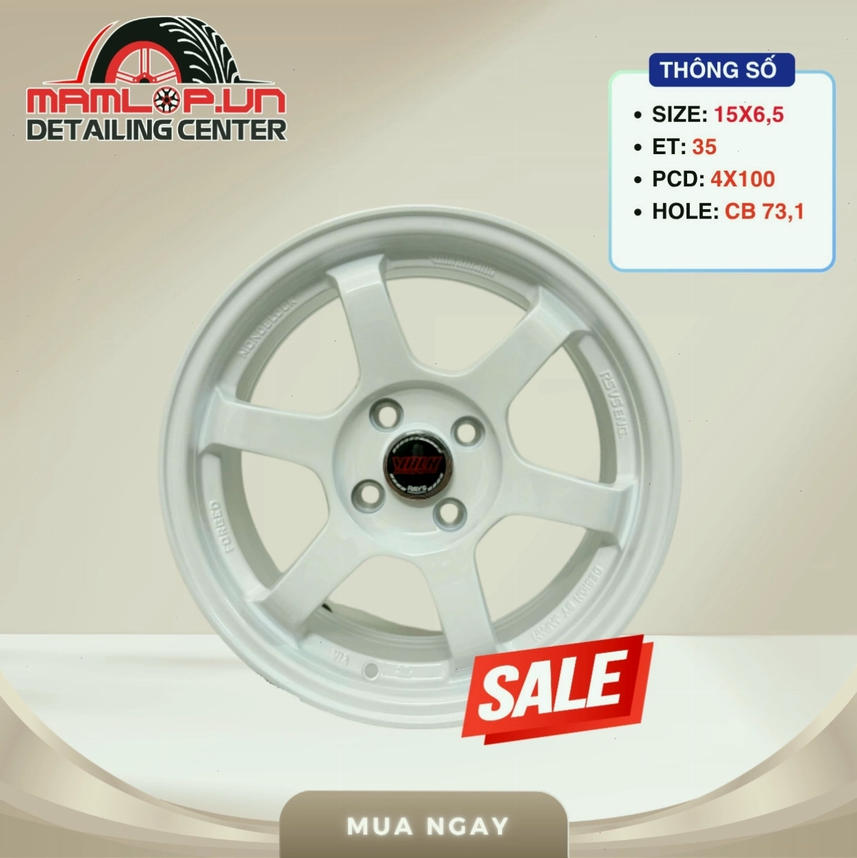 Bộ 04 Lazang 15 inch cho Vios, Accent, phù hợp với các dòng xe Hyundai nhỏ gọn