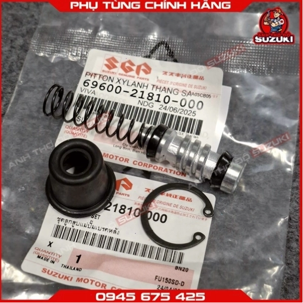Bộ cốt pen thắng sau Suzuki Viva, Axelo - phụ tùng thay thế đáng tin cậy