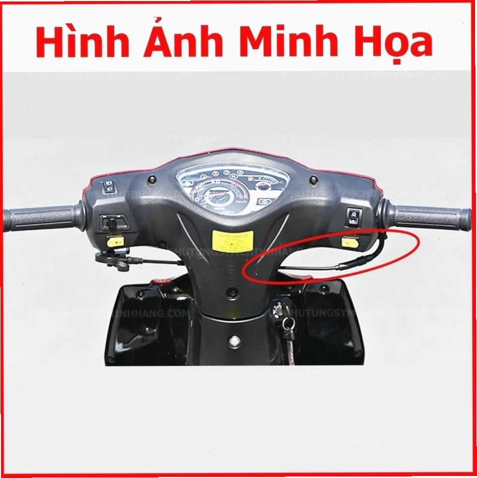 Bộ dây ga SYM mới được đóng gói cẩn thận