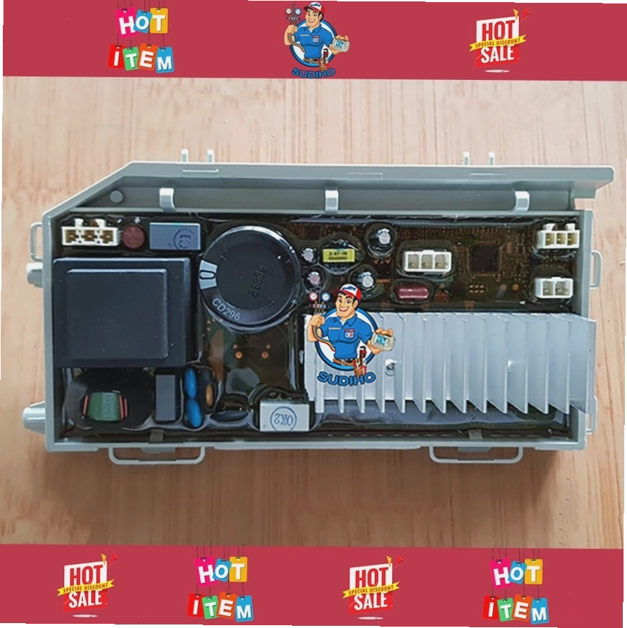 Bo mạch công suất inverter máy giặt Sanyo Aqua mã 0021800035Q