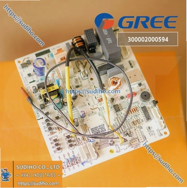 Bo mạch điều khiển dàn lạnh điều hòa Gree GWC24QE-K6DNA1AI mã 300002000594