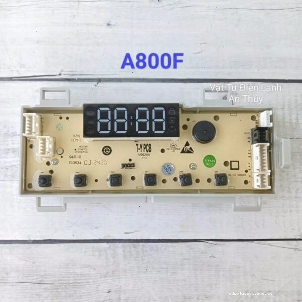 Bo mạch điều khiển máy giặt Aqua A800F mới
