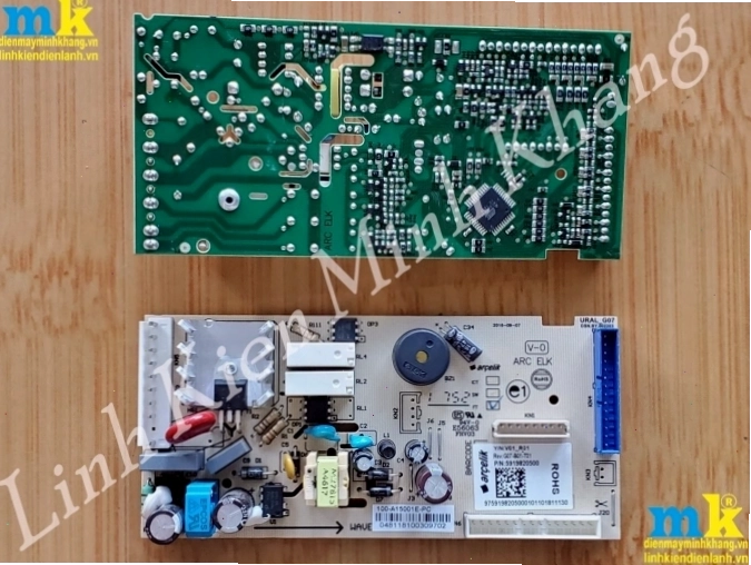 Bo mạch điều khiển tủ lạnh Beko Inverter, một bộ phận quan trọng liên quan đến nguồn điện
