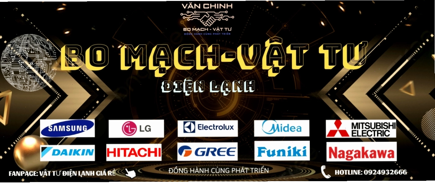 Bo Mạch Thái Bình cung cấp linh kiện tủ lạnh