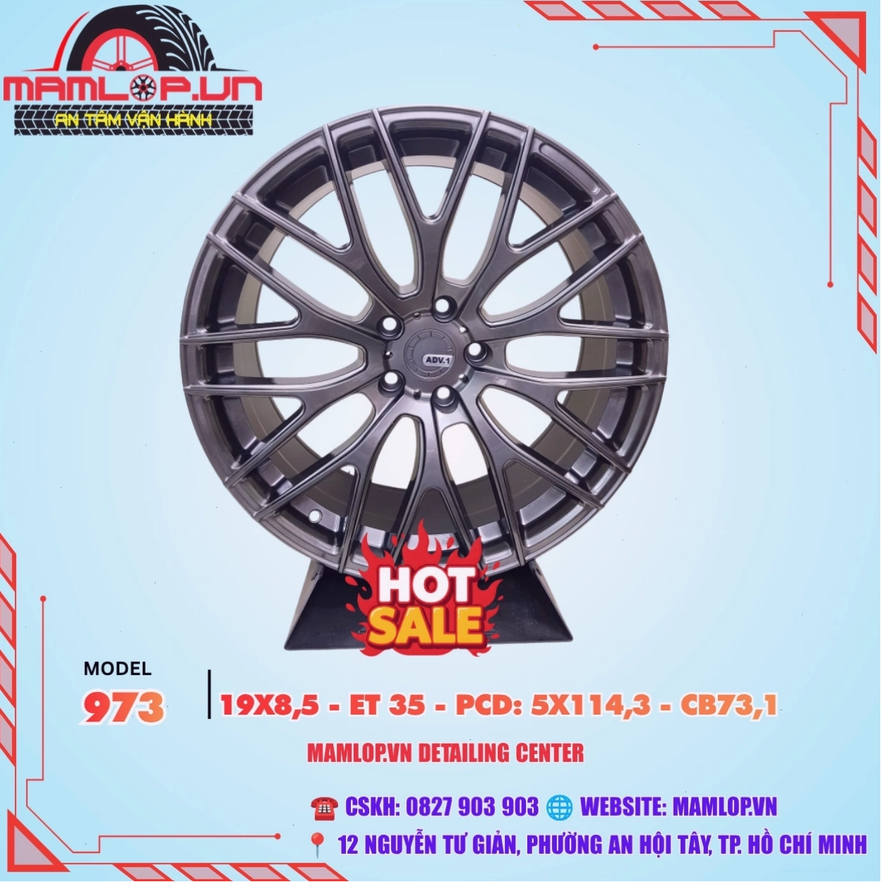 Bộ mâm Tucson bản đặt biệt 19 inch