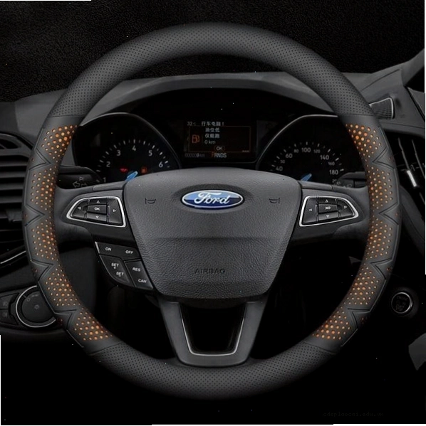 Bọc vô lăng da Nappa cho xe Ford