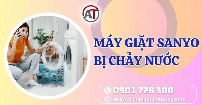 Bơm Xả Nước Máy Giặt Sanyo: Nguyên Nhân Lỗi & Cách Khắc Phục Hiệu Quả