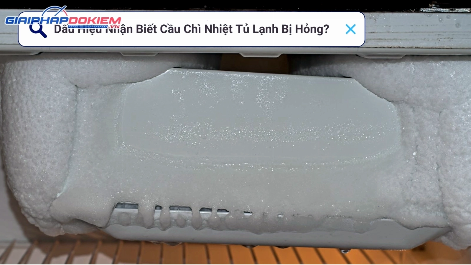 Các dấu hiệu nhận biết cầu chì nhiệt tủ lạnh bị hỏng