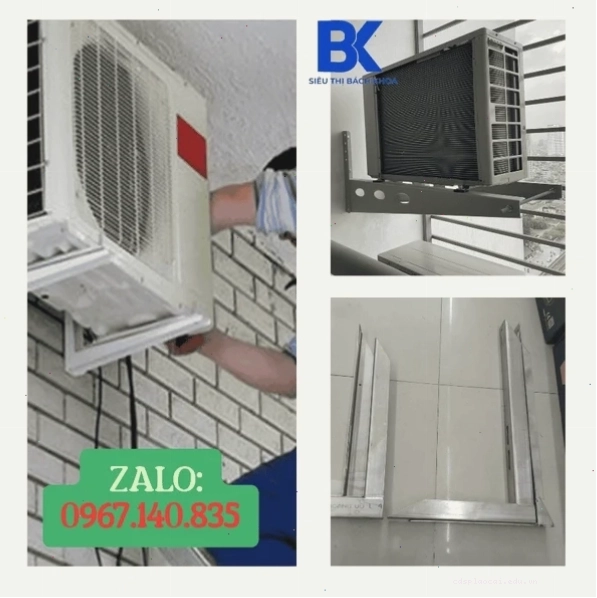 Các loại giá đỡ cục nóng điều hòa phổ biến