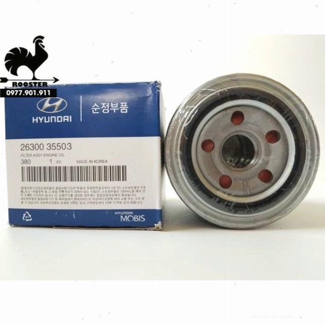 Các loại lọc dầu nhớt cho xe Kia