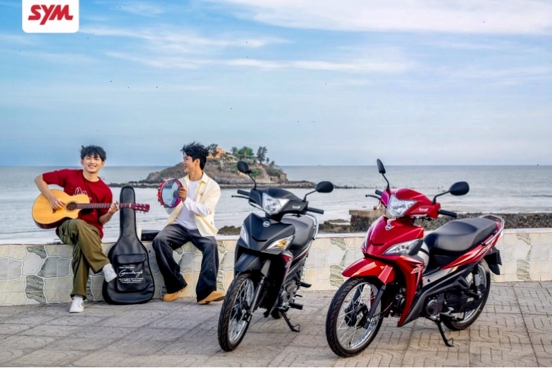 Các mẫu vành xe Sanyang đa dạng về kiểu dáng và chất liệu