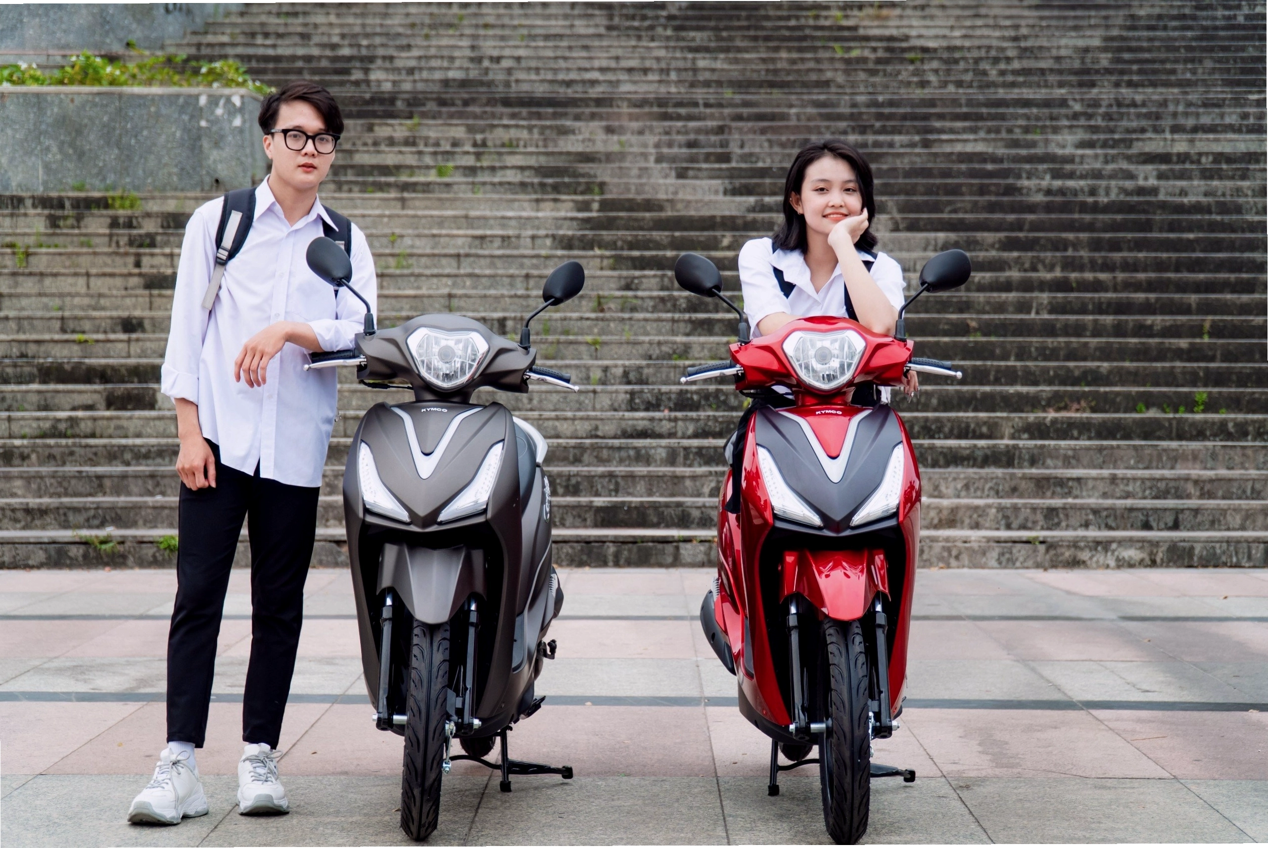 Các mẫu xe Kymco phổ biến phù hợp với nhiều loại bình ắc quy