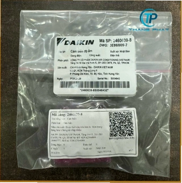 Cảm biến độ ẩm máy lạnh Daikin chính hãng