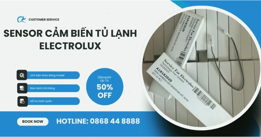 Cảm biến độ ẩm tủ lạnh Electrolux - Giá cả và thông tin chi tiết