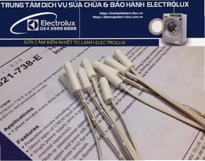 Cảm biến sensor tủ lạnh Electrolux bị hỏng
