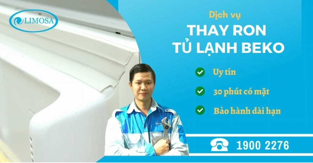 Cận cảnh bản lề cửa tủ lạnh Beko, cho thấy chi tiết cấu tạo và vật liệu