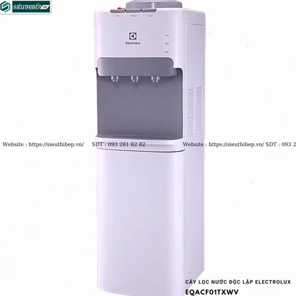 Cận cảnh bình lọc nước Electrolux với cấu tạo nhiều tầng lọc