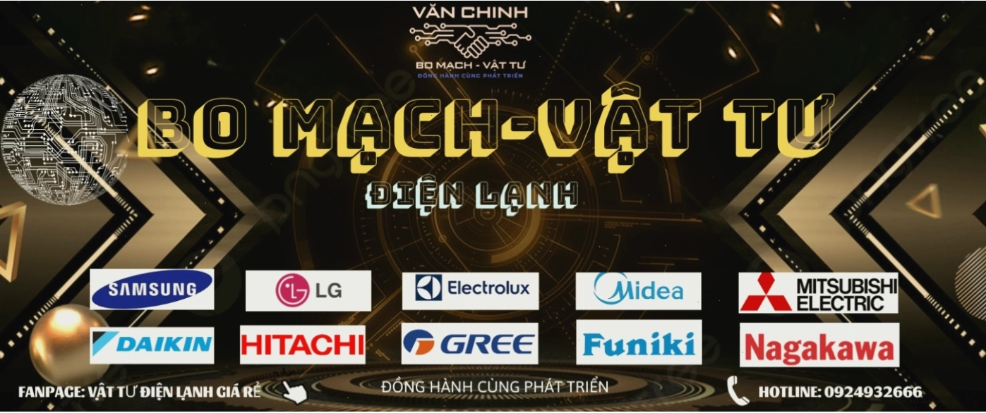 Cận cảnh bo mạch điều khiển Electrolux