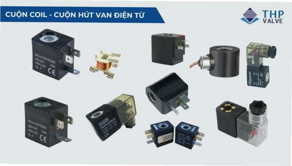 Cận cảnh cuộn coil van điện từ