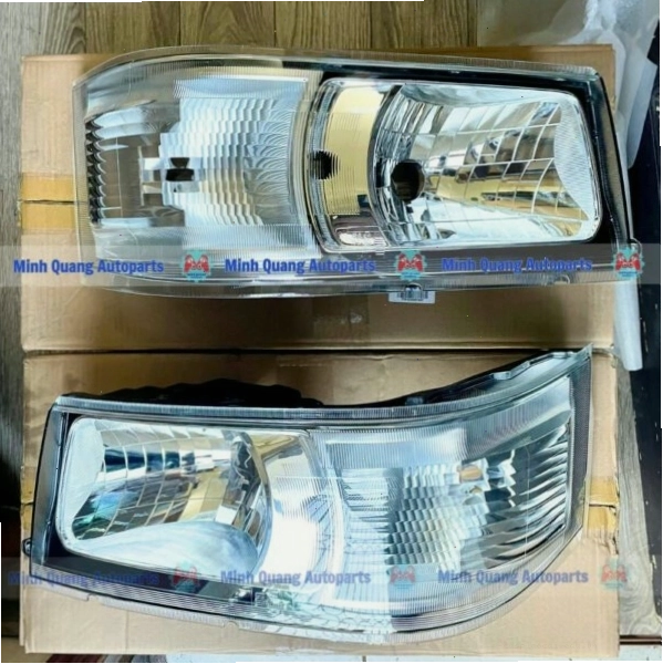 Cận cảnh đèn pha Suzuki Carry Pro