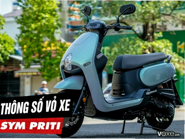 Cận cảnh lốp sau xe SYM