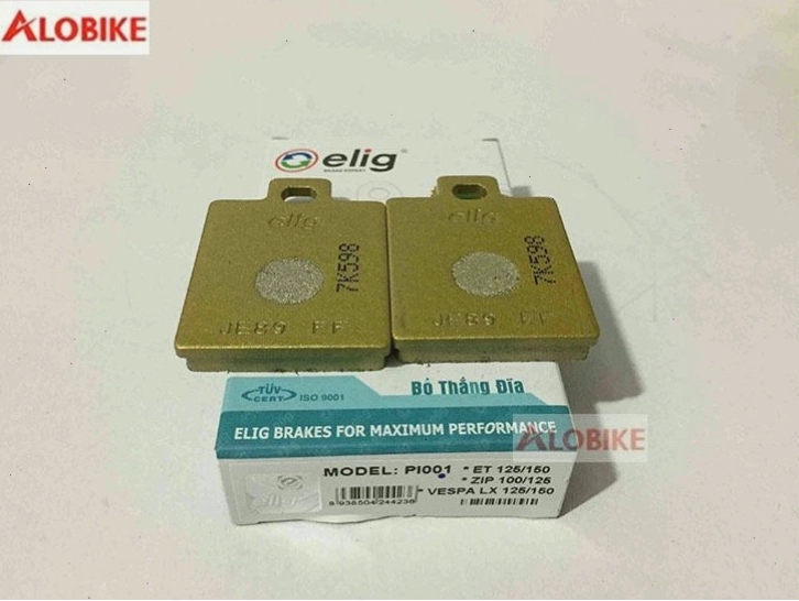 Cận cảnh má phanh đĩa xe Vespa