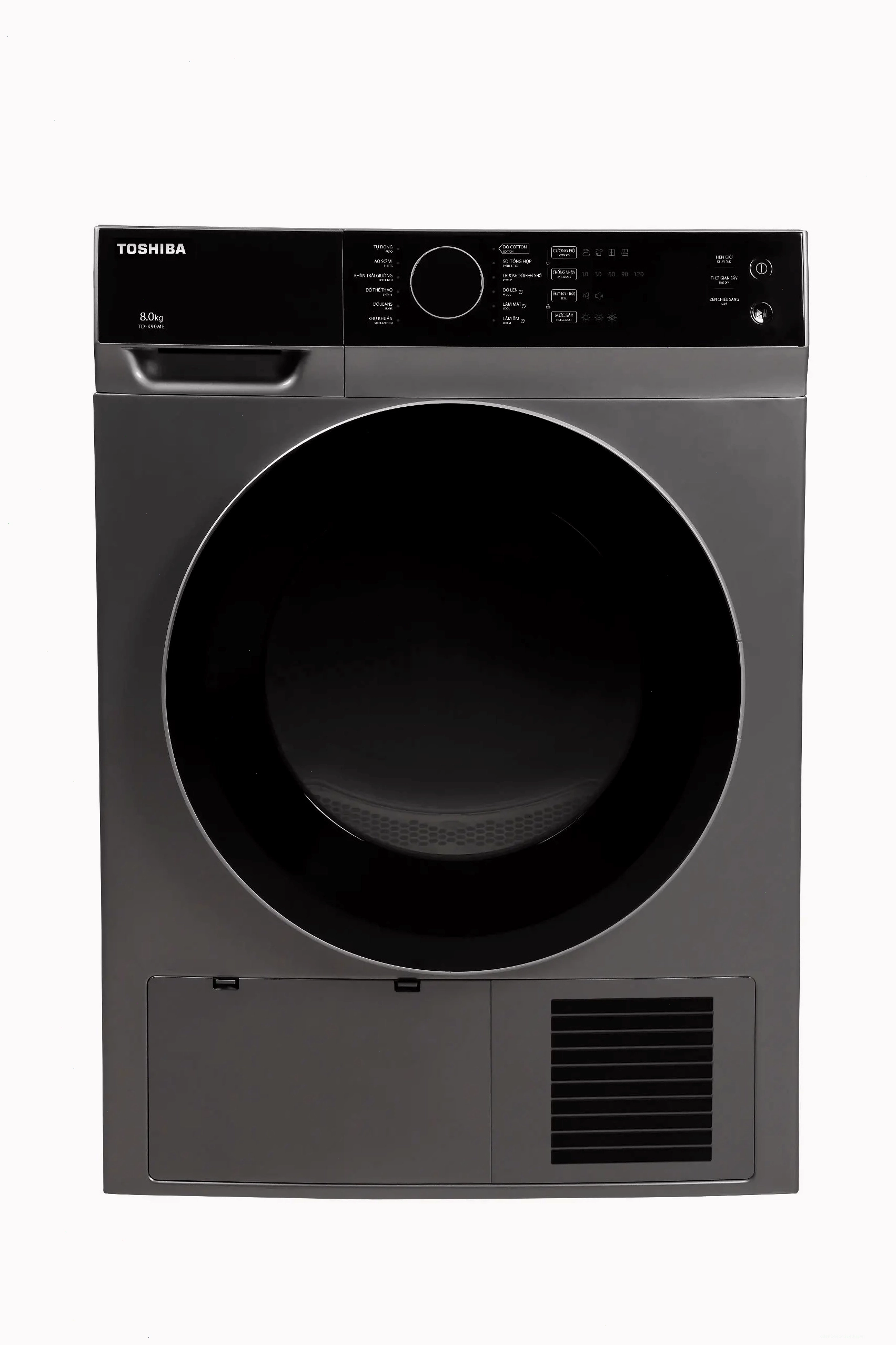 Cận cảnh máy sấy ngưng tụ Toshiba TD-K90MEV(SK) 8kg