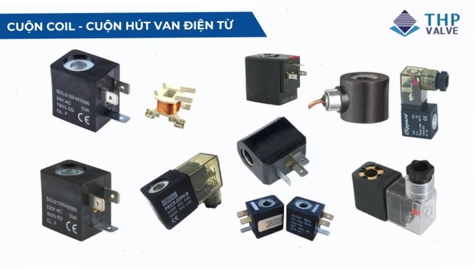 Cấu tạo cơ bản của cuộn dây van điện từ