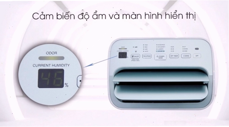 Cấu tạo và nguyên lý hoạt động của cảm biến độ ẩm máy lọc không khí