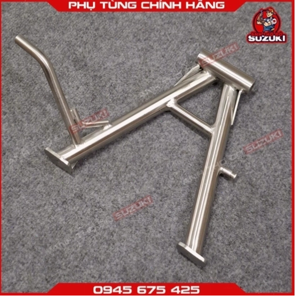 Chân chống đứng Inox 304 cho Suzuki Xbike, Axelo