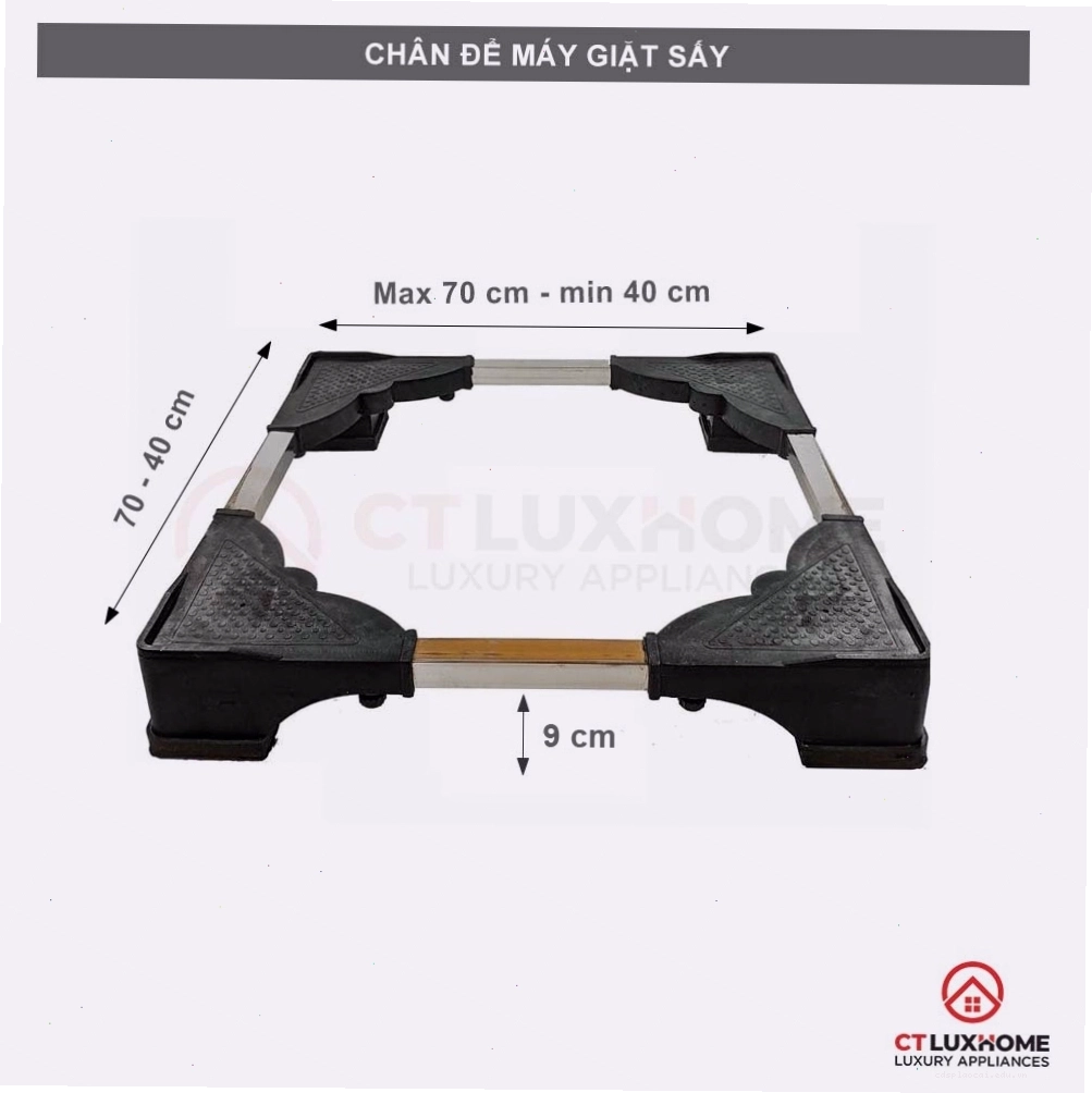 Chân đế đa năng cho tủ lạnh và máy giặt