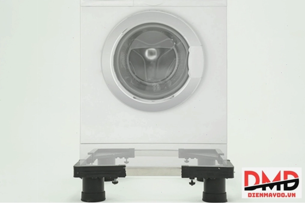 Chân đế máy giặt Whirlpool giúp giảm rung lắc và chống trượt