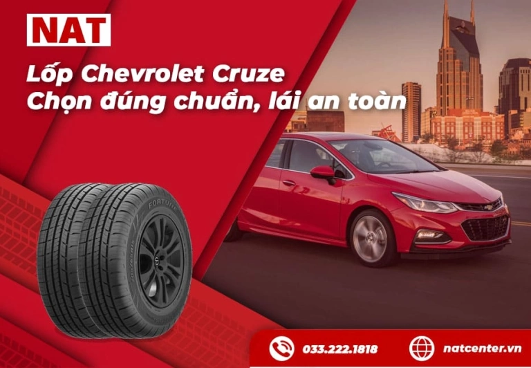 Chọn lốp xe Chevrolet phù hợp: Hướng dẫn chi tiết và báo giá 2026