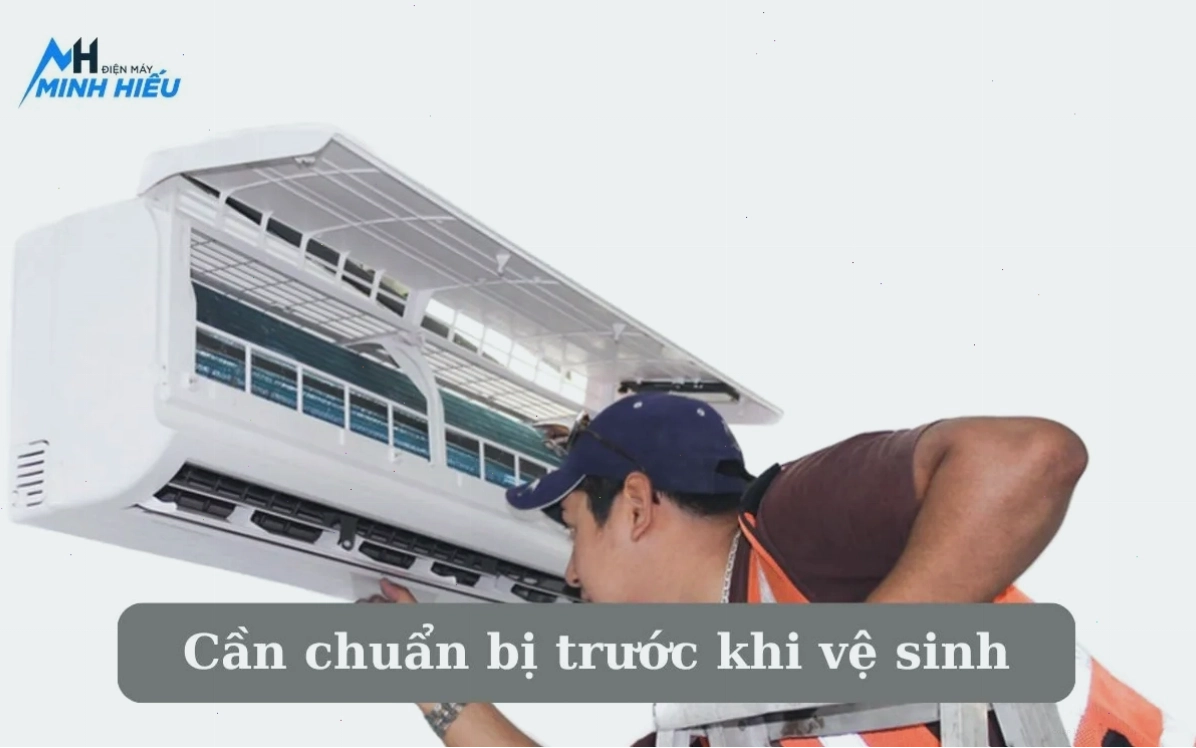 Chuẩn bị kỹ lưỡng các dụng cụ và linh kiện trước khi sửa chữa điều hòa