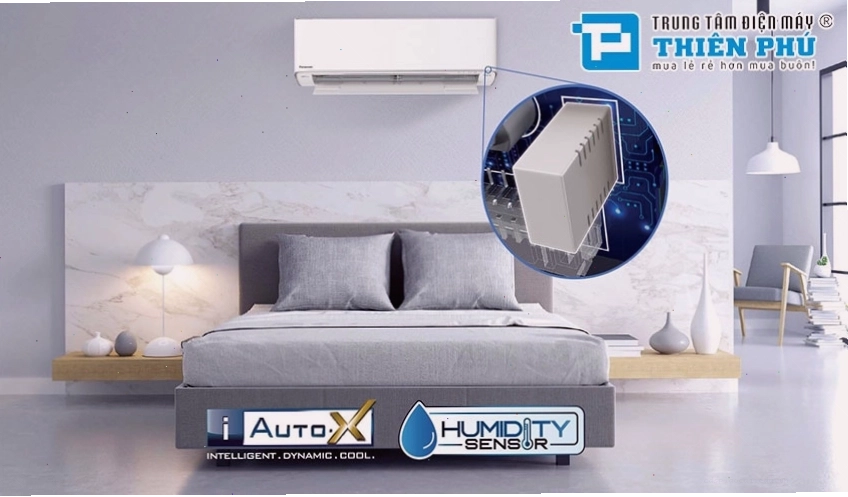 Công nghệ cảm biến độ ẩm trên điều hòa Panasonic