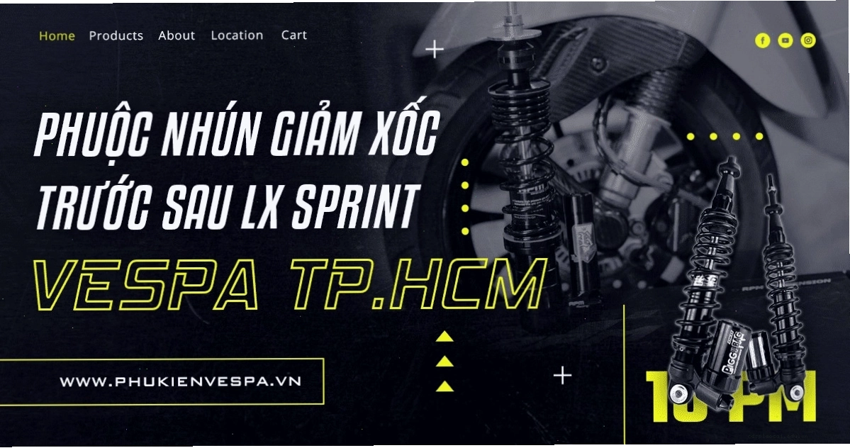Cửa hàng bán phuộc sau Piaggio chính hãng