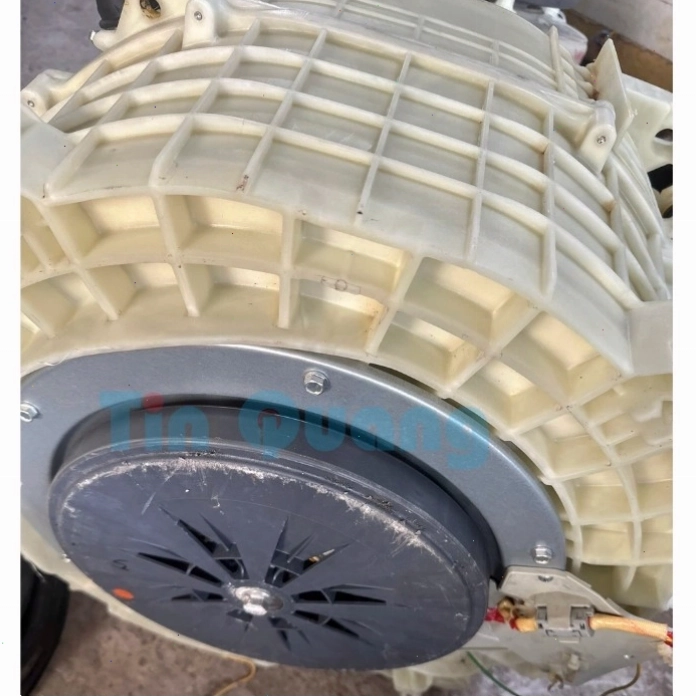 Cụm động cơ mâm từ máy giặt Aqua cửa trước AQD-D850E tháo máy