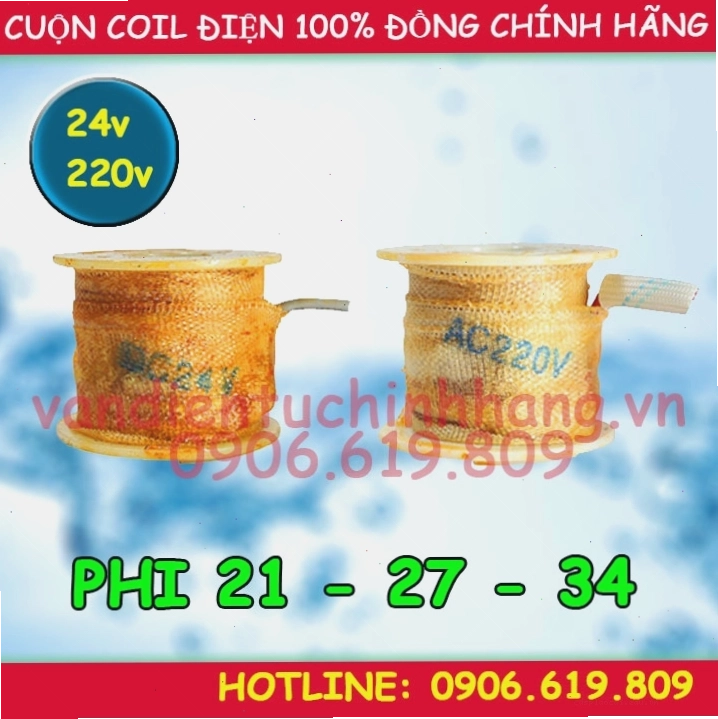 Cuộn coil van điện từ chính hãng