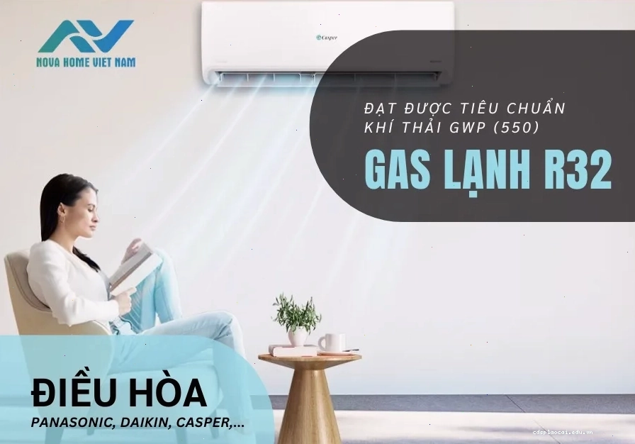 Đặc tính của gas lạnh R32 ứng dụng trên điều hòa Panasonic và Daikin